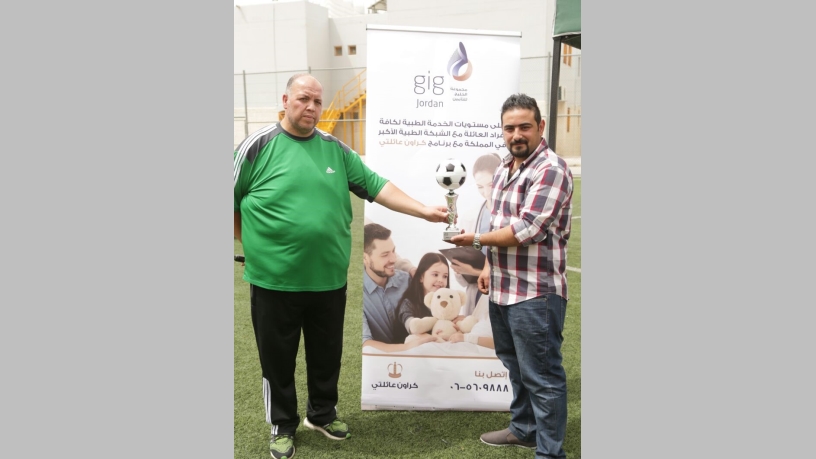 مجموعة الخليج للتأمين - الأردن ترعى دوري الصغار لكرة القدم في المدارس العصرية 